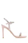 Stuart Weitzman Woman Sandals Light Pink Size 9.5 Soft Leather In Ncq