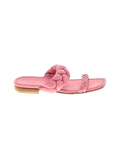 Pre-owned Stuart Weitzman Sandals In Pink