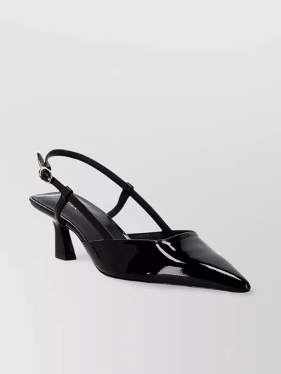 Stuart Weitzman Sandals Pointed Toe Buckle Detail
