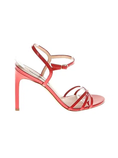 Pre-owned Stuart Weitzman Sandals In Red