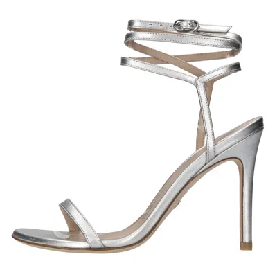 Stuart Weitzman Sandals In Silver