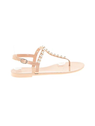 Pre-owned Stuart Weitzman Sandals In Tan