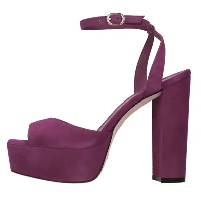 Stuart Weitzman Sandals In Purple