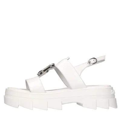 Stuart Weitzman Sandals In White