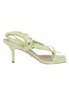 Stuart Weitzman Multi-tie High-heeled Sandals In Yellow