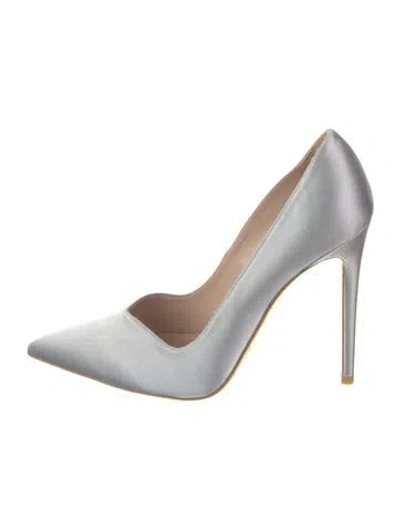 Pre-owned Stuart Weitzman Satin Pumps In Blue
