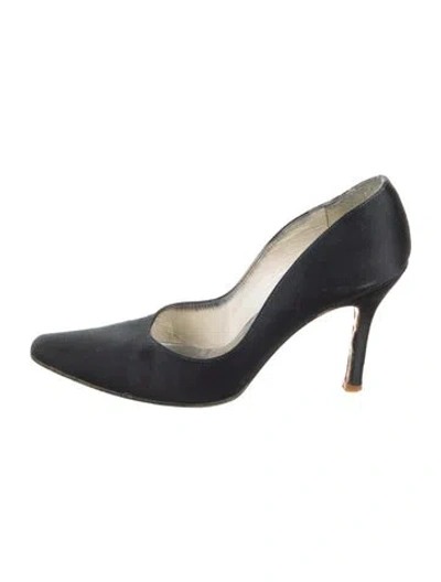 Pre-owned Stuart Weitzman Satin Pumps In Blue