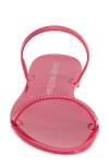 Stuart Weitzman Sawyer Slide Sandal In Orchid