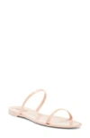 Stuart Weitzman Sawyer Slide Sandal In Poudre/poudre