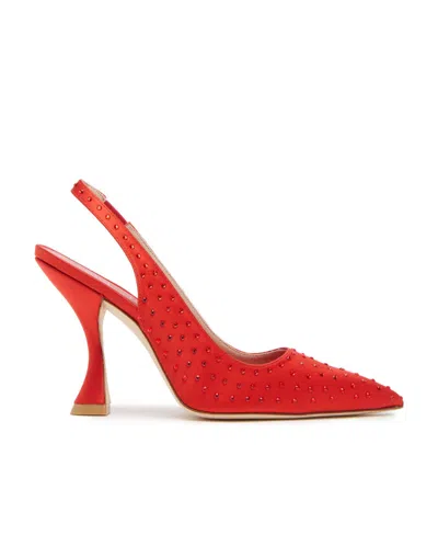 STUART WEITZMAN SAY RHINESTONE PUMPS