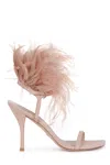 Stuart Weitzman Plume 100 Mini Sandal In Q24
