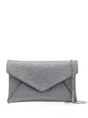 Stuart Weitzman The Loveletter Clutch Bags In Metallic