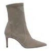 Stuart Weitzman Smokey Taupe Stuart Power Pump Booties