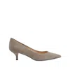 Stuart Weitzman Pointed Toe Suede Finish Pumps
