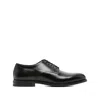 Stuart Weitzman Sw Club Classic Leather Derby Shoes In Black