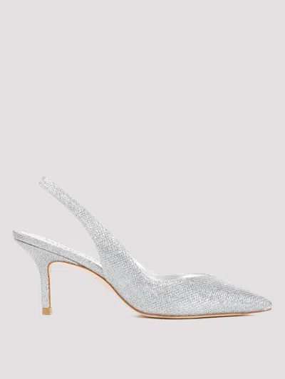 STUART WEITZMAN PUMPS STUART WEITZMAN WOMAN COLOR SILVER,F69526097