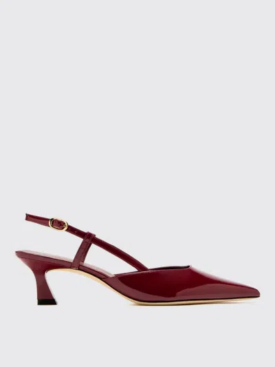 Stuart Weitzman Shoes  Woman Color Wine In Burgundy