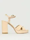 Stuart Weitzman Shoes  Woman Color Yellow Cream