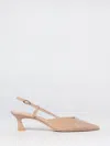 Stuart Weitzman Vinnie T Mid Heel Patent Slingback Pumps In Multi