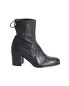 Stuart Weitzman Shorty Ankle Boots In Black Leather In Black