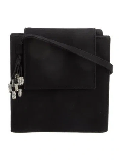 Pre-owned Stuart Weitzman Shoulder Bag In Black