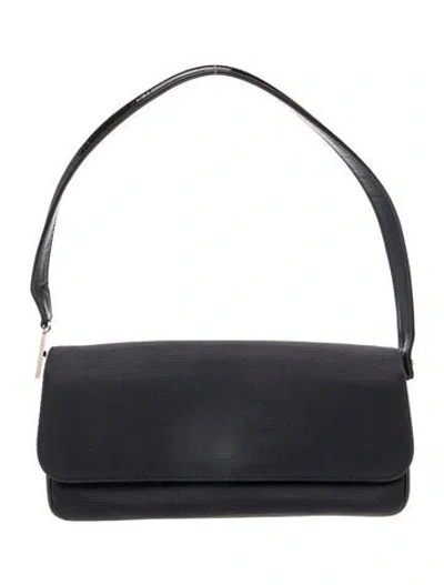 Pre-owned Stuart Weitzman Shoulder Bag In Black