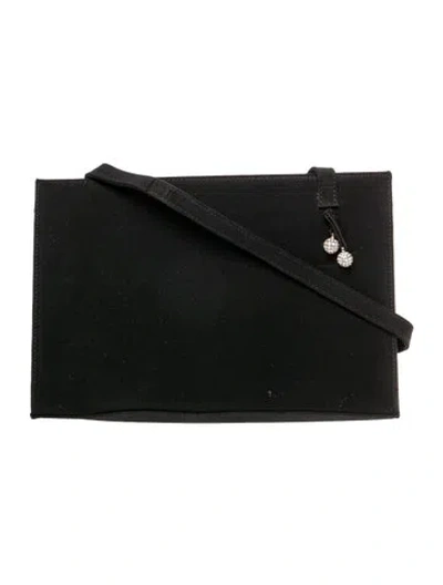 Pre-owned Stuart Weitzman Shoulder Bag In Black