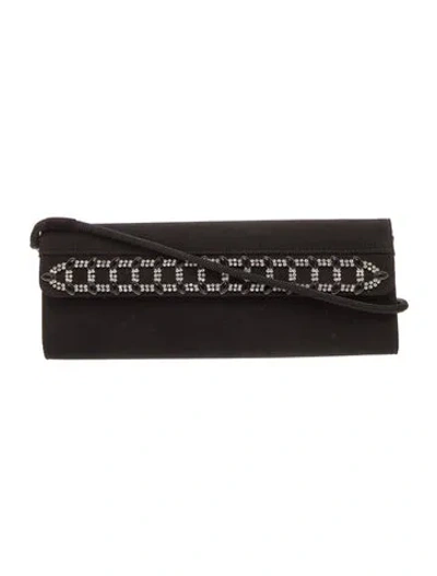 Pre-owned Stuart Weitzman Shoulder Bag In Black