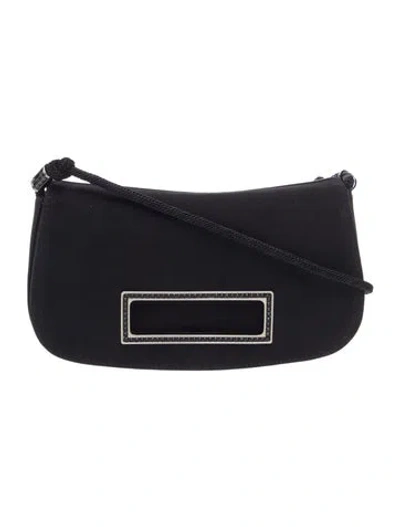 Pre-owned Stuart Weitzman Shoulder Bag In Black