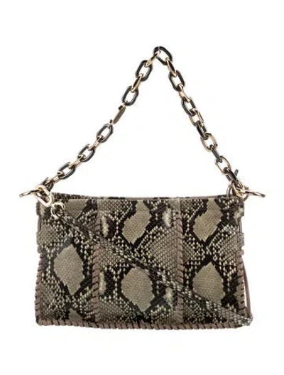 Pre-owned Stuart Weitzman Shoulder Bag In Neutral