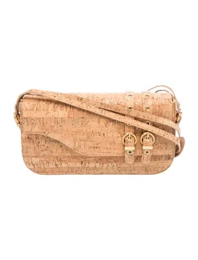 Pre-owned Stuart Weitzman Shoulder Bag In Neutral