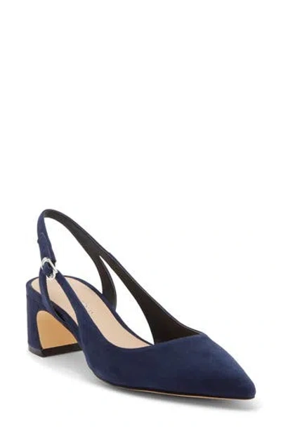 Stuart Weitzman Simona Slingback Pump In Blue