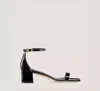 Stuart Weitzman Simplecurve 50 Sandal In Black
