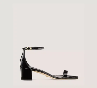 Stuart Weitzman Simplecurve 50 Sandal In Black