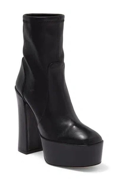 Stuart Weitzman Skyhigh 145 Stuart Platform Boot In Black
