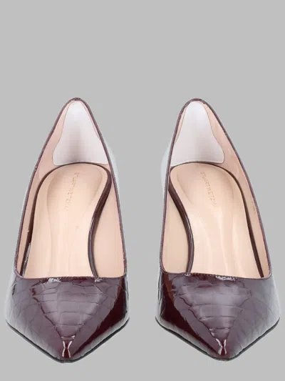 Stuart Weitzman Sleek High-heel Pumps In Burgundy