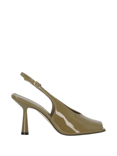 Stuart Weitzman Slingback Court Shoes In Green