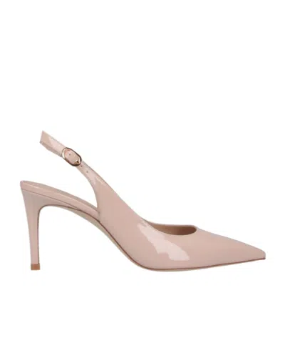 STUART WEITZMAN SLINGBACK HIGH HEEL SANDALS