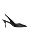 Stuart Weitzman Black Suede Naomi Pumps In Black