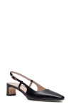 Stuart Weitzman Slingback Pump In Black