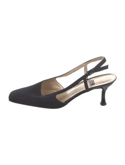 Pre-owned Stuart Weitzman Slingback Pumps In Blue