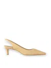Stuart Weitzman Stuart 50 Slingback Pump Beige In Neutral