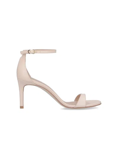 Stuart Weitzman Slingback Sandals Nudist Ii 75 In Beige
