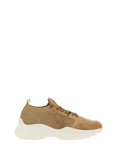 Stuart Weitzman Mini 5050 Sneakers In Brown