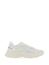 Stuart Weitzman White Sneakers With Logo Embroidery On The Side And Logo Patch On The Heel In Leather And Mesh Woman