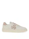 Stuart Weitzman Sneaker With Logo In White