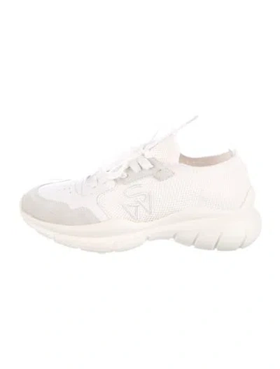 Pre-owned Stuart Weitzman Sneakers In Neutral
