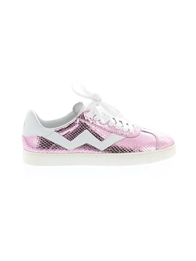 Pre-owned Stuart Weitzman Sneakers In Purple