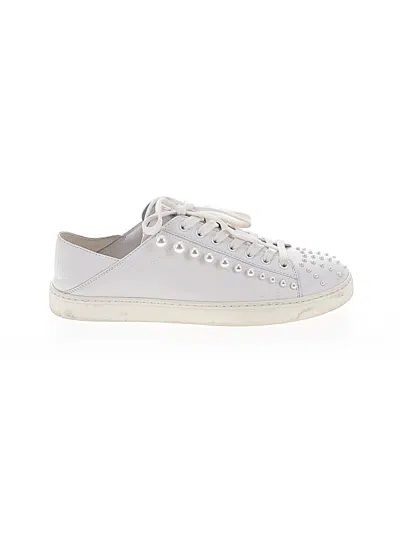 Pre-owned Stuart Weitzman Sneakers In White