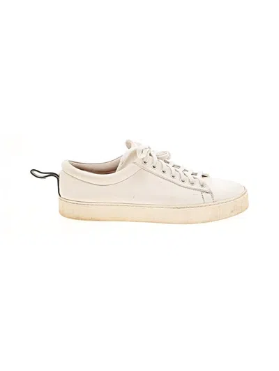 Pre-owned Stuart Weitzman Sneakers In White